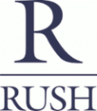 Capital "R" logo for Rush