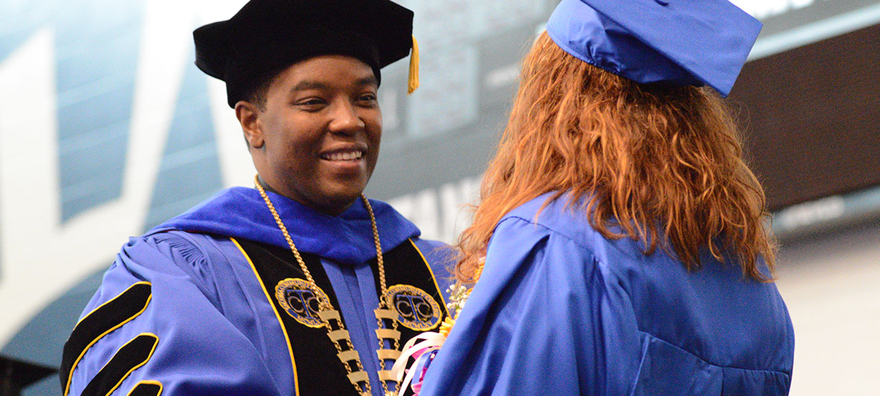 President at Commencement